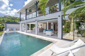 Villa Karibu, villa d'architecte de luxe avec 5 chambres, piscine privée, aux Trosi Ilets